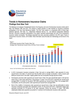 New York - Insurance Research Council
