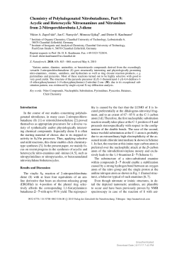 Chemistry of Polyhalogenated Nitrobutadienes, Part 9
