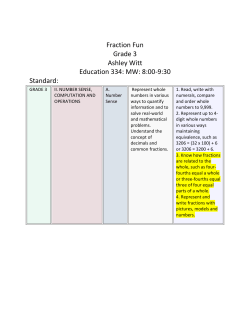 fractions unit - WordPress.com