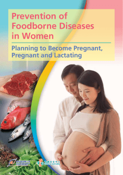 Prevention of Foodborne Diseases in Women (Planning to Become