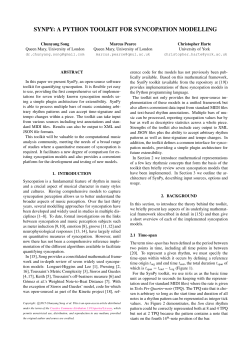 synpy: a python toolkit for syncopation modelling