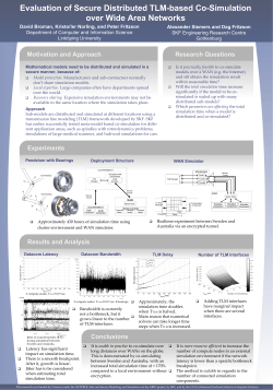 Evaluation of Secure Distributed TLM-based Co