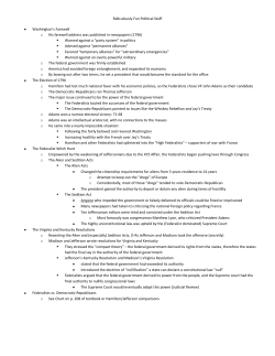 Ridiculously Fun Political Stuff Washington`s Farewell o His farewell