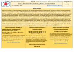 Writing to Argue from Close Reading