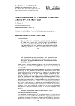 Printer-friendly Version - Solid Earth Discussions
