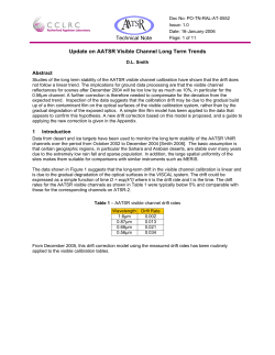 Visible Channel Update