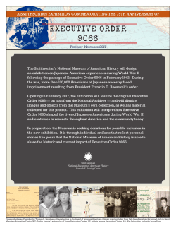 executive order 9066 - National Museum of American History