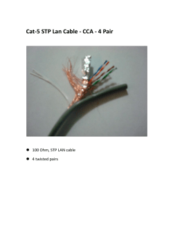 Cat-5 STP Lan Cable - CCA
