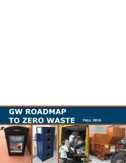 gw roadmap to zero waste fall 2016