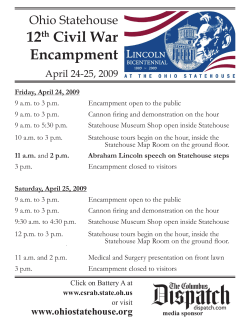 Encampment Self Guided Tour 2009