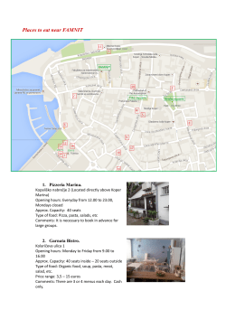 Places to eat near FAMNIT