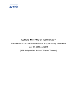 Fiscal Year 2016 Financial Statements