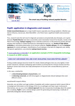 CodoNews #32 (June 20) - ATG:biosynthetics GmbH