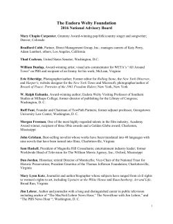 The Eudora Welty Foundation