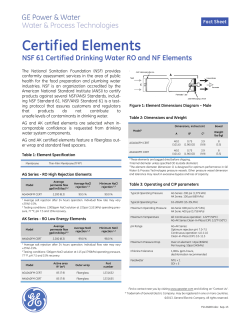 Certified Elements