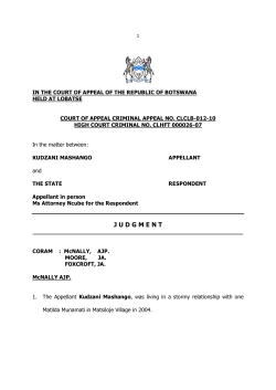 clclb01210 - Botswana e-Laws