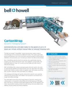 CartonWrap (Datasheet)
