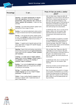 Percentage I can &hellip; Prove it! Can you write a similar piece?