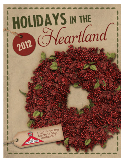 Holidays 2012 - Machine Shed Restaurant