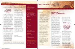 EATING THE BREAD OF OPPOSITION