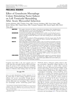 Effect of granulocyte-macrophage colony
