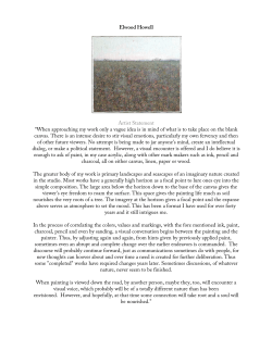 Elwood Howell Artist Statement &ldquo;When