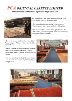 PCA FOLDER - Carpet and Flooring Concepts of Dun Laoghaire