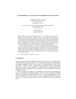 humanoid spacewalkers