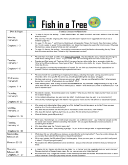 Fish in a Tree - Greene County Schools