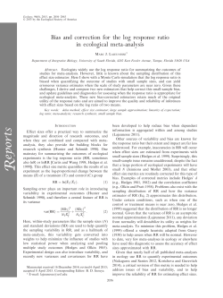 Ecology, 96(8) - Marc J. Lajeunesse