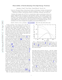 Observability of Earth-skimming Ultra