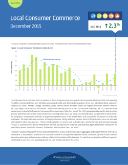 JPMC Local Consumer Commerce Index