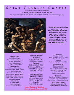 saintfrancischapel - St. Francis Chapel