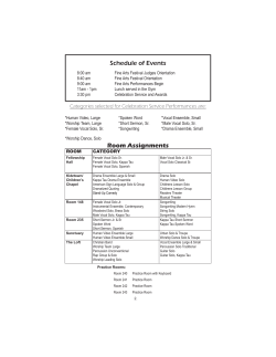 2017 Fine Arts Schedule Online.indd - Indiana District Assemblies of