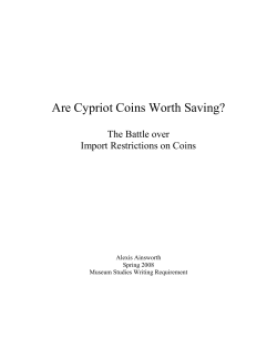 Are Cypriot Coins Worth Saving?