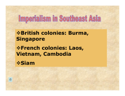 Imperialism in SE Asia PDF