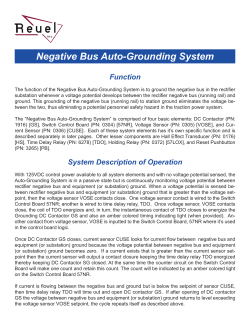 Negative Bus Auto-Grounding System