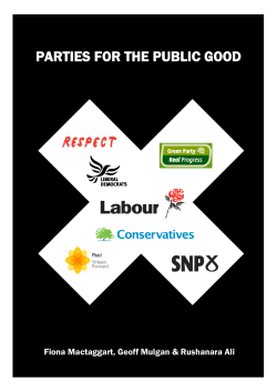 parties for the public good