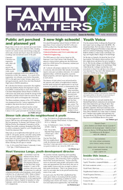 Public art perched and planned yet Youth Voice 3 new high schools!