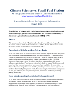 Predictions of catastrophic global warming are theoretical and are