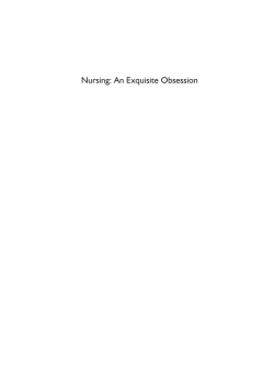 Nursing an exquisite obsession_RLJC.indd