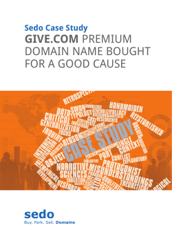 give.com premium domain name bought for a good cause