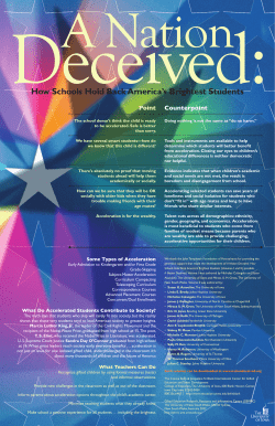 A Nation Deceived - Acceleration Institute