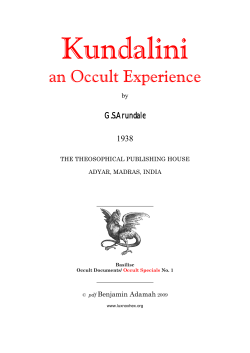 an Occult Experience