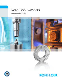 Nord-Lock washers