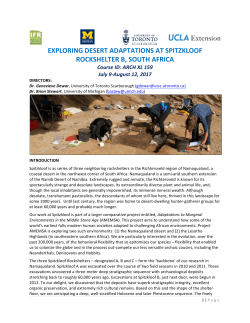 Syllabus - Institute for Field Research