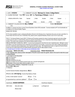 2.) COMMUNITY COLLEGE: Maricopa Co. Comm. College District