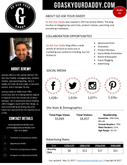 Media Kit - Go Ask Your Daddy