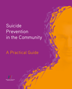 Suicide Prevention in the Community