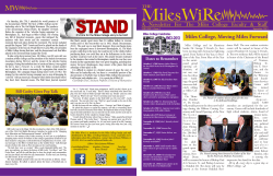 The Miles Wire Volume 1, Issue 3